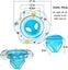 Cartoon Transparent Swimming Ring Seat Ring Newborn Baby's Armpit Ring Thickened Carousel 2