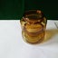 Amber Glass Container/Vase Carousel 1
