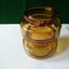 Amber Glass Container/Vase Carousel 2