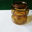 Amber Glass Container/Vase Carousel 3