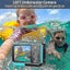 Waterproof Camera 10 Ft 2.7k Full Hd 48mp Underwater Camera 16 x Digital Zoom W Carousel 4