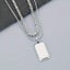 Men's Titanium Steel Minimalist Chain Stack Carousel 1