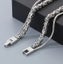 Men's Titanium Steel Minimalist Chain Stack Carousel 4