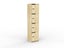 Knight's Smart Cubit 4 Door Lockable Locker, Atlantic Oak Carousel 1