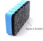 Dry Erase Erasers (4 Pack), Magnetic Whiteboard Eraser For Magnetic Glassboard, Carousel 3