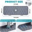 Kitchen Sink Splash Guard, Silicone Faucet Mat For Bathroom Faucet Water Catcher Carousel 5