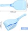 Cat Litter Scoop With Lid, Plastic Cat Litter Shovel With Big Holes Sieve Cat Sa Carousel 2