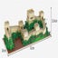 Old Chinese Building Great Wall Blocks Assembly Model Brain Game Lz8022| Carousel 3