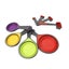 8pcs Telescopic Simple Durable Practical Sturdy Measuring Spoon Kitchen Tool For Carousel 1