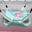 Small Pet Hammock Cage Nest - Cozy Hammock Hanging Bed Bunk for Hamster, Ferret, Carousel 4