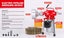 400W Drain Cleaner Electric Eel Rigid Plumbing Sewerage Pipe Machine 6 Cutters Carousel 3