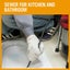 400W Drain Cleaner Electric Eel Rigid Plumbing Sewerage Pipe Machine 6 Cutters Carousel 9