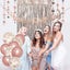Rose Gold Birthday Party Decoration - Happy Birthday Banner Carousel 3