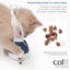 Catit Pixi Spinner Treat Dispenser Interactive Cat Toy - White and Blue Carousel 3