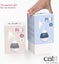 Catit Pixi Spinner Treat Dispenser Interactive Cat Toy - White and Blue Carousel 4
