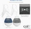 Catit Pixi Spinner Treat Dispenser Interactive Cat Toy - White and Blue Carousel 6