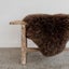 50% OFF The Finest New Zealand Natural Brown Color Rare Breed Sheepskin Rug Carousel 3