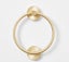 Scalloped Door Knocker - Gold Look Carousel 7
