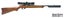 22 Ruger 10/22 Blued Wood 18.5" with 4x32 Scope & Silencer Carousel 1