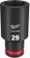 Milwaukee Shockwave Deep Impact Duty Socket 1/2"Dr-29mm (Each) Carousel 1