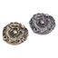 embossed dragon pattern buttons antique metal buttons 2 Set Dragon Pattern Metal Carousel 3