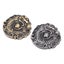 embossed dragon pattern buttons antique metal buttons 2 Set Dragon Pattern Metal Carousel 4
