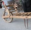 VINTAGE HARDWOOD PORTERS CART Carousel 2