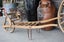 VINTAGE HARDWOOD PORTERS CART Carousel 1