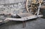 VINTAGE HARDWOOD PORTERS CART Carousel 5