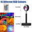 USB Rainbow Projection Night Light Lamp with Remote *Local Clearance* Carousel 5