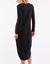 NEW! Silent Theory Twisted Maxi Dress, Black. Size: 8 Carousel 3