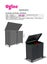 Outdoor Storage Wheelie Bin Heat Pump Cover Wood Bike Tool Shed Carousel 3