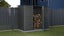 Outdoor Storage Wheelie Bin Heat Pump Cover Wood Bike Tool Shed Carousel 17