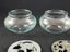 Vintage Butterfly And Rose Metal Lid And Glass Potpourri Bowls Carousel 7