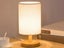Three Color Dimmable Bedside Night Table Lamp Bedroom Lamp Light Colour Shade Carousel 8