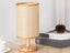Three Color Dimmable Bedside Night Table Lamp Bedroom Lamp Dark Colour Shade Carousel 2