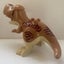 Lego Duplo Tan Tyrannosaurus T Rex DINOSAUR Prehistoric Animal ADULT w/ Stripes Carousel 4