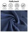 Dreamz Knitting Throw Blanket Cushion Set Pillow Tassel Fringe Sofa Bed Rug Navy Carousel 7