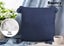 Dreamz Knitting Throw Blanket Cushion Set Pillow Tassel Fringe Sofa Bed Rug Navy Carousel 8