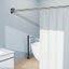 Stainless Steel Tension Rod, Adjustable Telescopic Curtain Rail Carousel 4