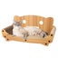 Pawz Cat Kitten Claw Scratching Board Post Scratcher Corrugated Cardboard Toy Carousel 1