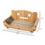 Pawz Cat Kitten Claw Scratching Board Post Scratcher Corrugated Cardboard Toy Carousel 9