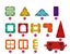 Bopeep Kids Magnetic Tiles Blocks Building Educational Toys Children Gift Play Carousel 7