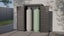 Outdoor Storage Wheelie Bin Heat Pump Cover Wood Bike Tool Shed Carousel 8