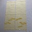 Vintage Japanese Yellow Woven Cloud Silk Fabric Pieces X2 Kimono Panels Carousel 1
