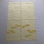 Vintage Japanese Yellow Woven Cloud Silk Fabric Pieces X2 Kimono Panels Carousel 8