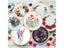 DIY Embroidery Kit Hoop Flower Plant Pattern Cross Stitch Punch Needle Set Carousel 4