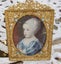"Baby Stuart" Watercolour Portrait Miniature. Carousel 2