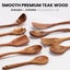 9PCS Wooden Utensils Set Kitchen Cooking Spoons Carousel 3