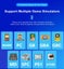 4K HDMI Plug and Play Retro video Game Stick 20,000 Plus Games, Dual Player 64GB Carousel 12